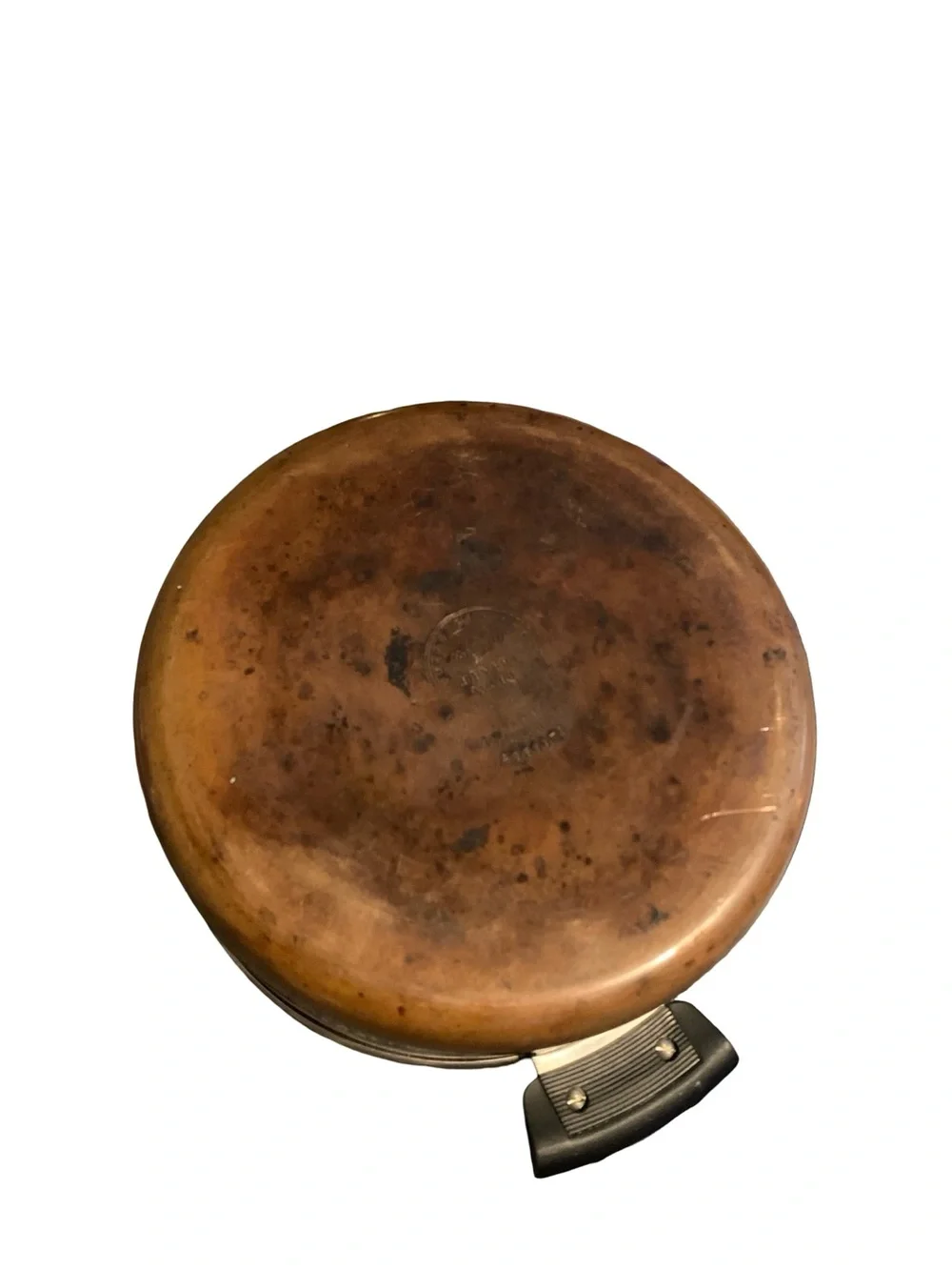 Vintage Revere Ware 4 1/2 Quart Stock Pot Dutch Oven Copper Bottom With Lid‎